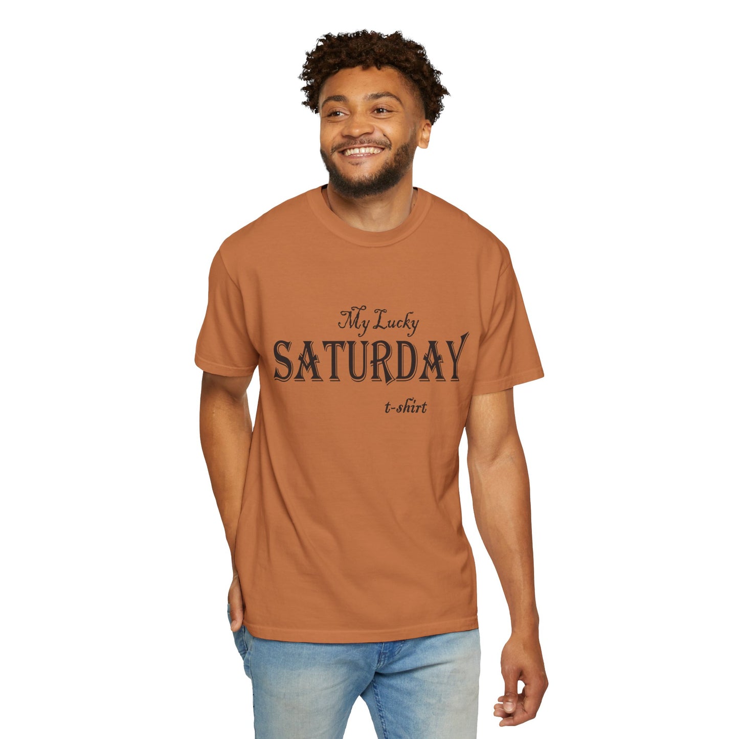 Unisex T-shirt with weekdays design