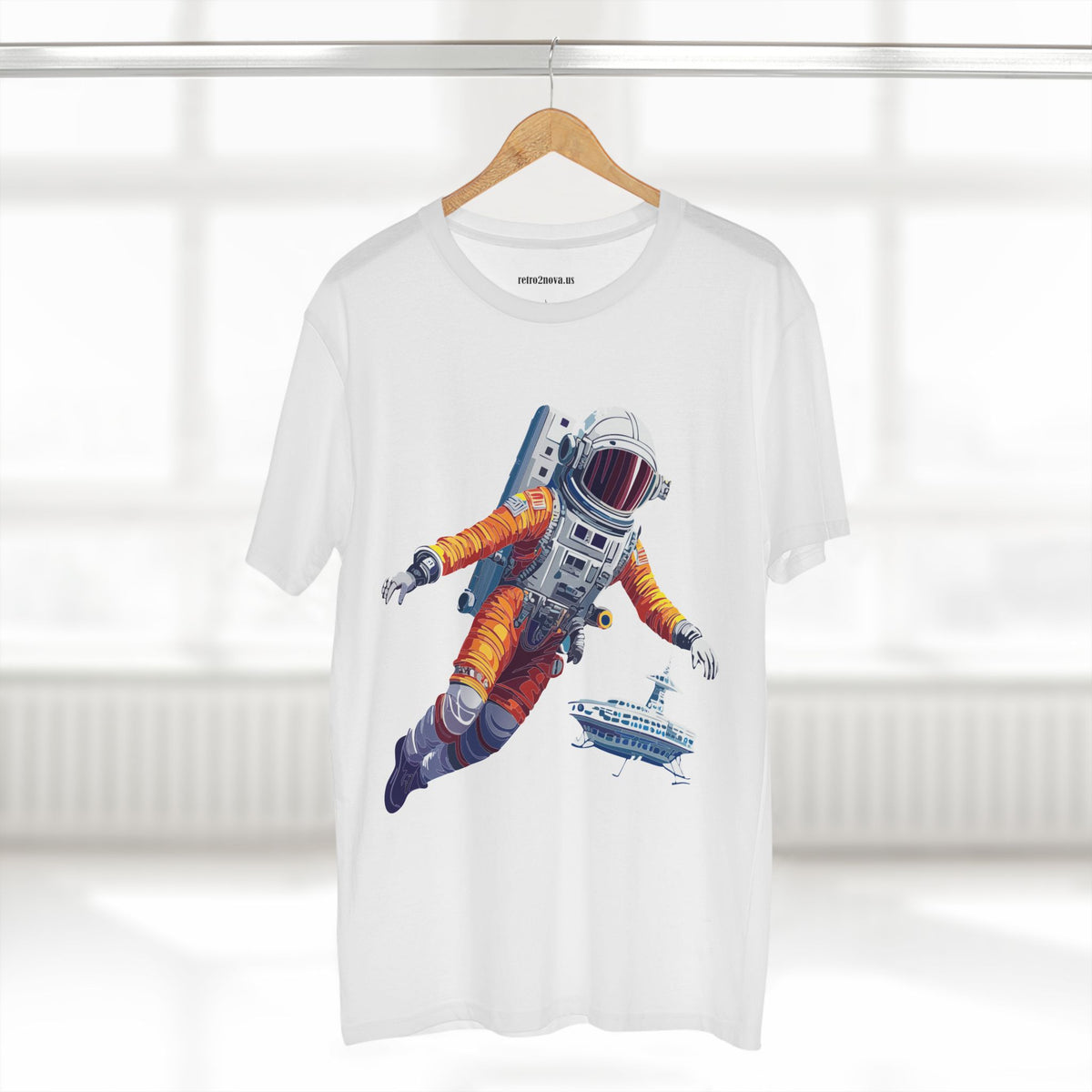 Cosmos Astronaut Graphic Tee Staple Unisex 100 Cotton Tee Shirt - CS-21