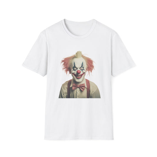 Clown Shirt Circus Tee Gildan Softstyle 64000 One Hundred Percent Ring Spun Cotton Lightweight