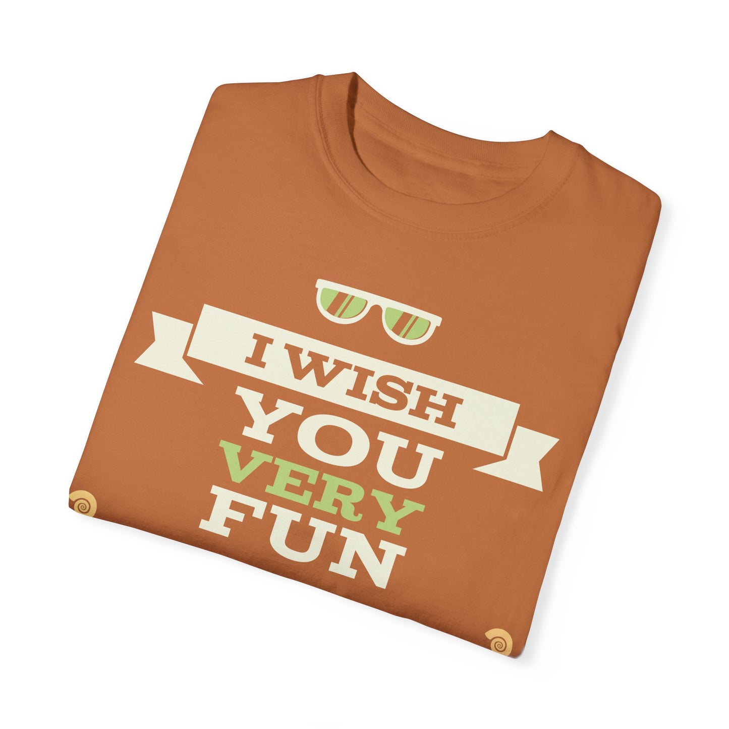 Unisex T-shirt with summer design