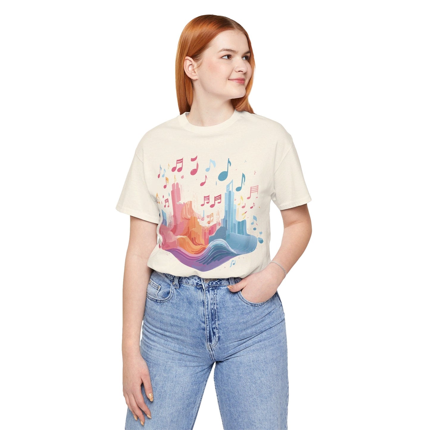 Music Graphic Tee Unisex Jersey Short Sleeve Art Design Adelpha Vintage Artwork Premium