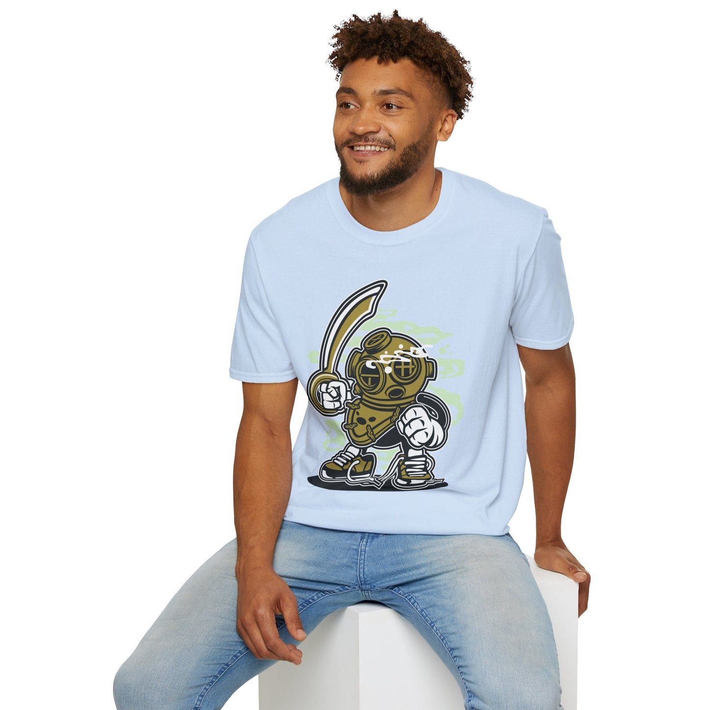 Cartoon T Shirt Animation Tee Funny Tee Shirt Unisex Gildan Softstyle Cotton Comfort