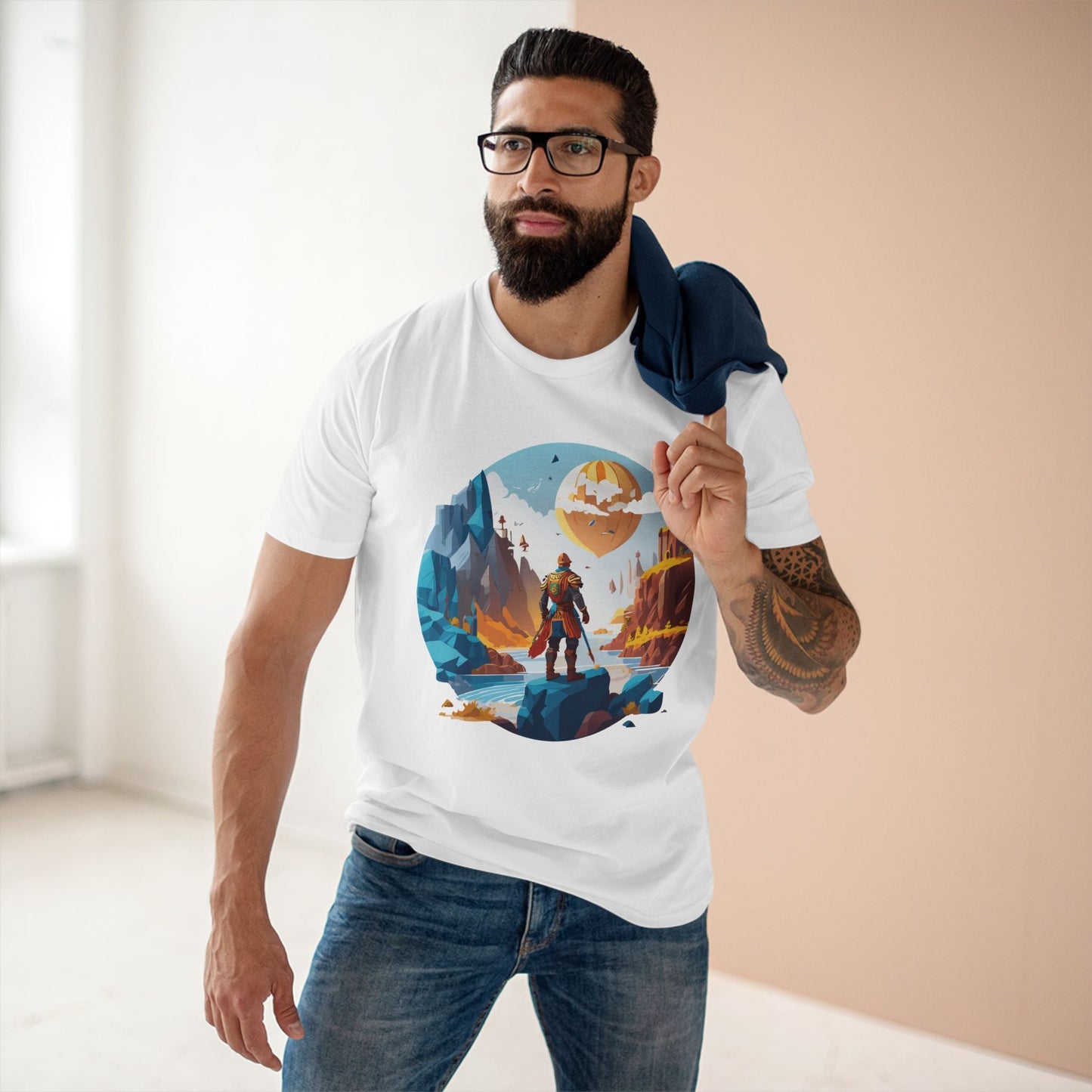 Adventures Graphic Unisex 100 Cotton Staple Tee 9