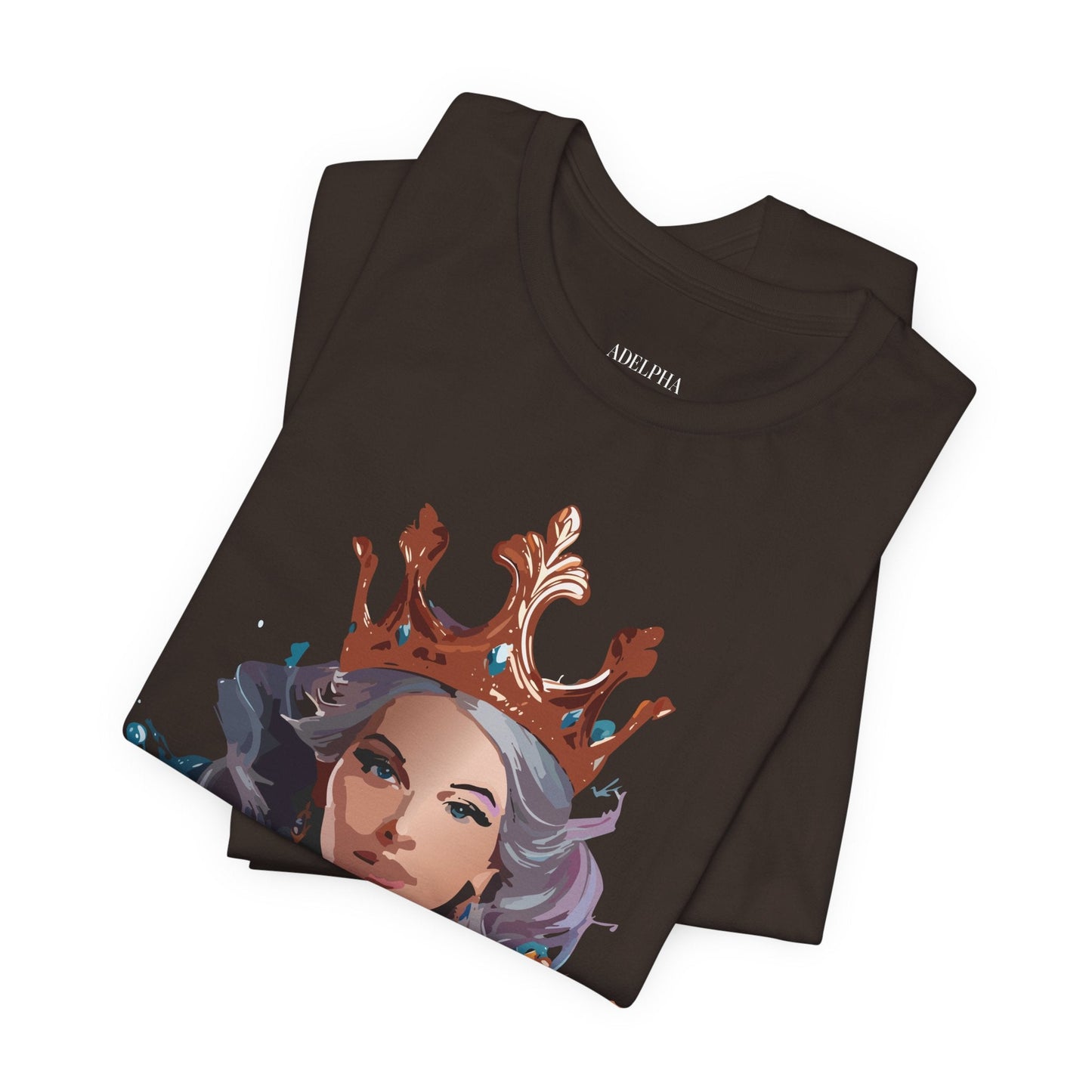 Queen Graphic Tee By Adelpha Art Design Unisex Short Sleeve Vintage Inspired Shirt