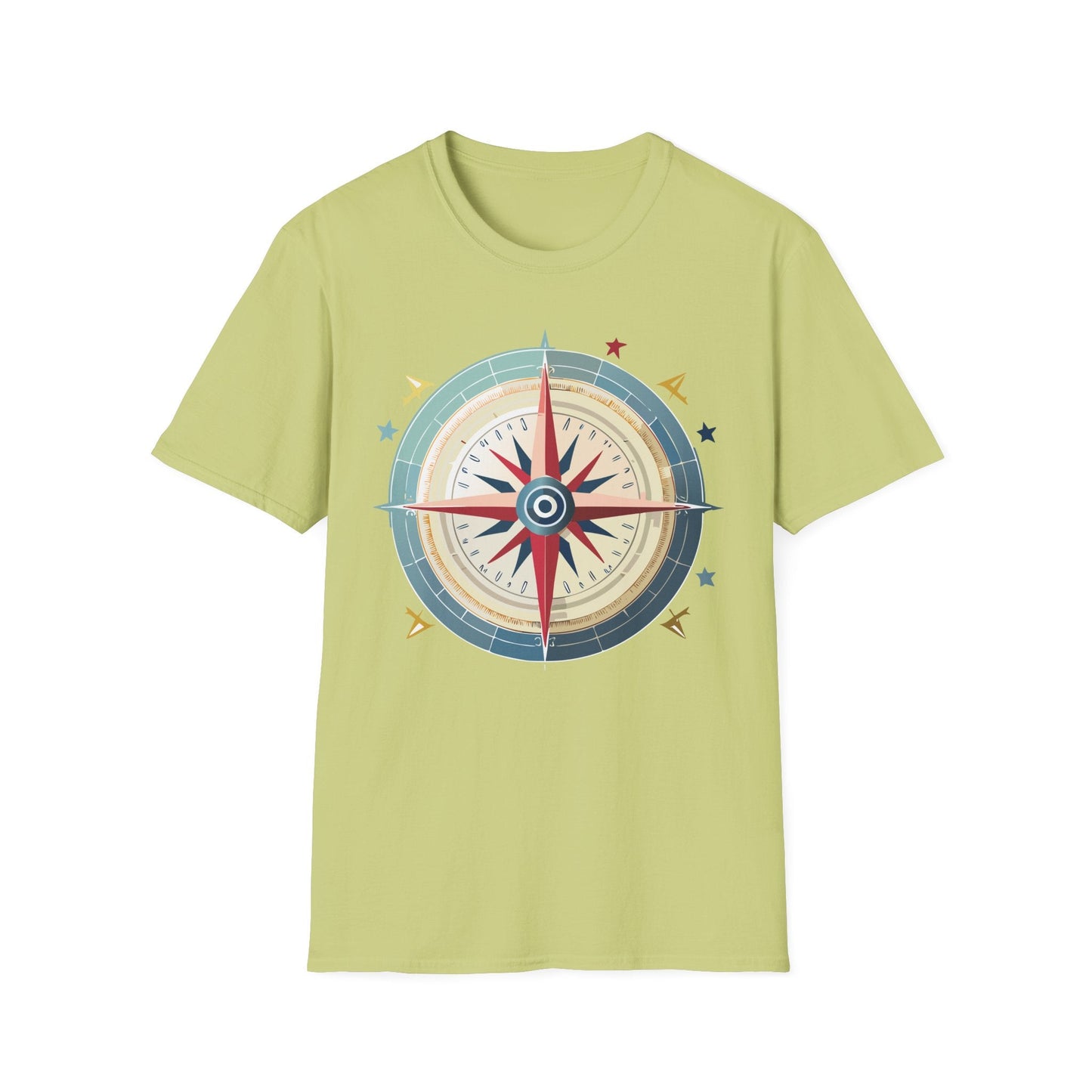 Compass Navigator Graphic Tee Unisex 100 Cotton 21