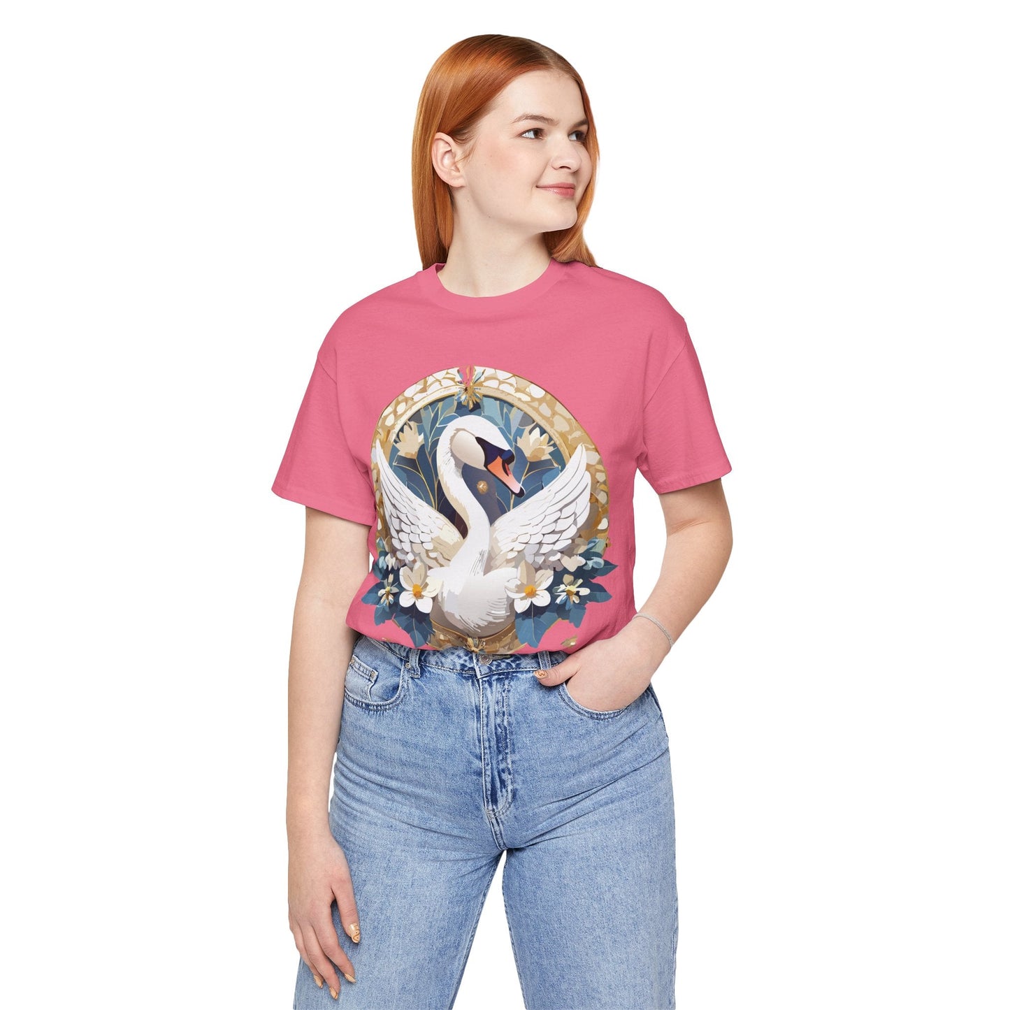 Adelpha Medallion Graphic Tee Unisex Jersey Short Sleeve Vintage Inspired Art Design