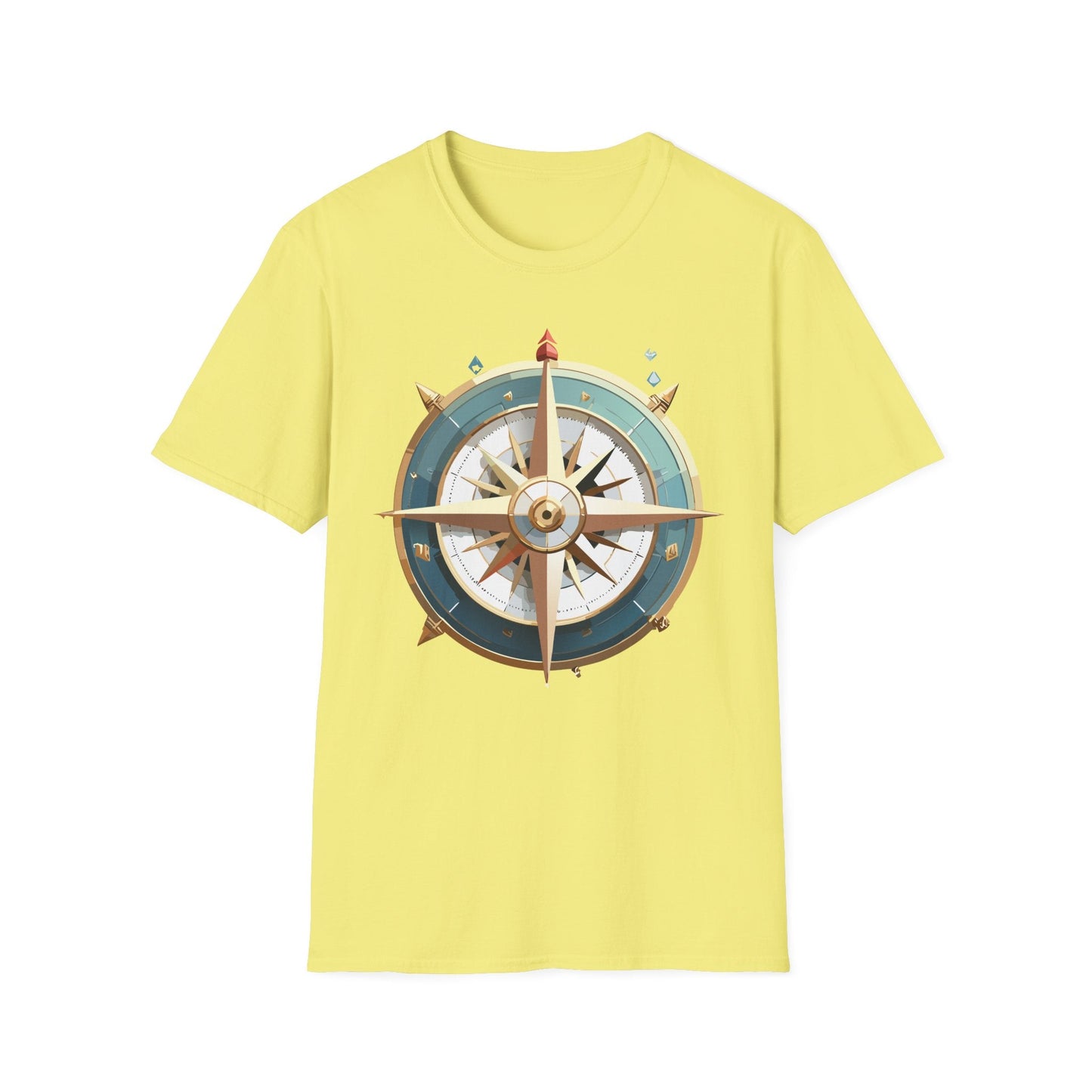 Compass Navigator Graphic Tee Unisex 100 Cotton 26
