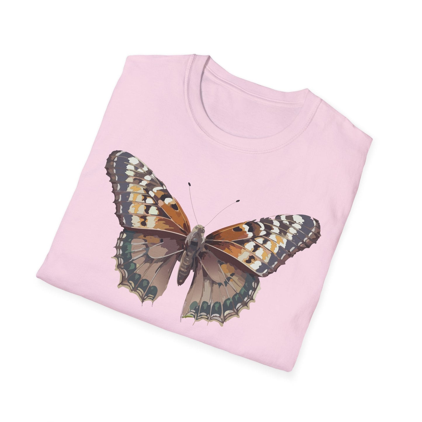 Monarch Butterfly Shirt Unisex T Shirt Design Gildan Softstyle 64000 100 Percent Ring Spun Cotton