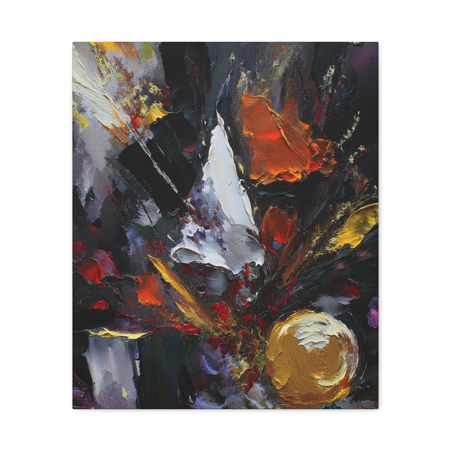 Abstract Oil Painting Print Canvas 20x24,20x30,24x30 24x32,24x36,30x40 32x48,36x48,40x60 Pine-Wood Inner Frame ABS-74