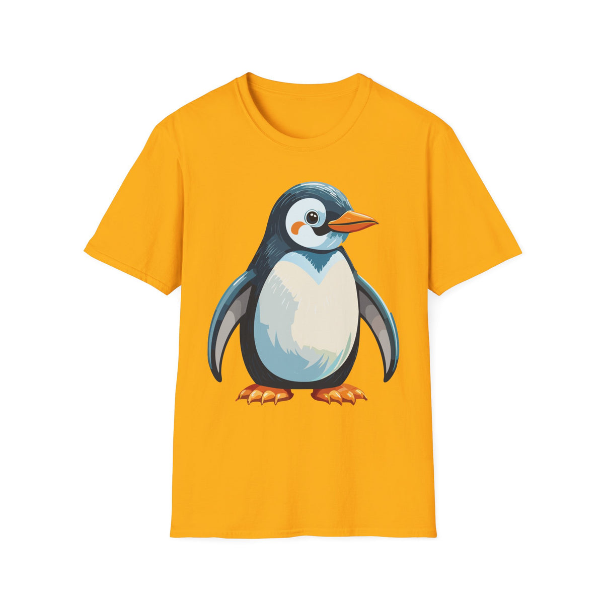 Cute Cartoon Penguin T-Shirt | Playful Penguin Illustration