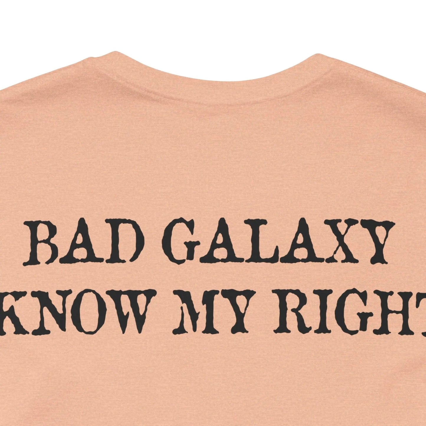 Skull T Shirt From Bad Galaxy Made To Order Cotton Tee With Eco Friendly Inks USA