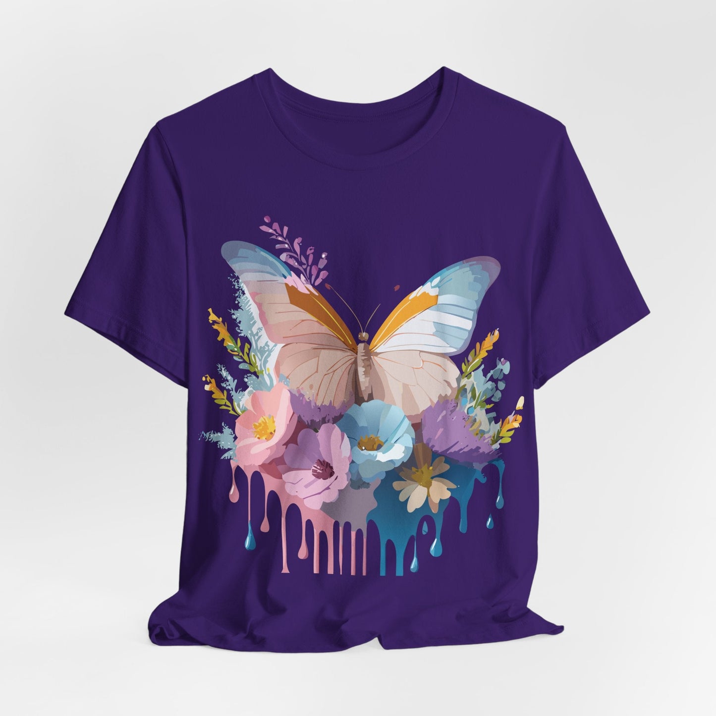 Butterfly Graphic T Shirt Unisex Adelpha Vintage Art Design Tee