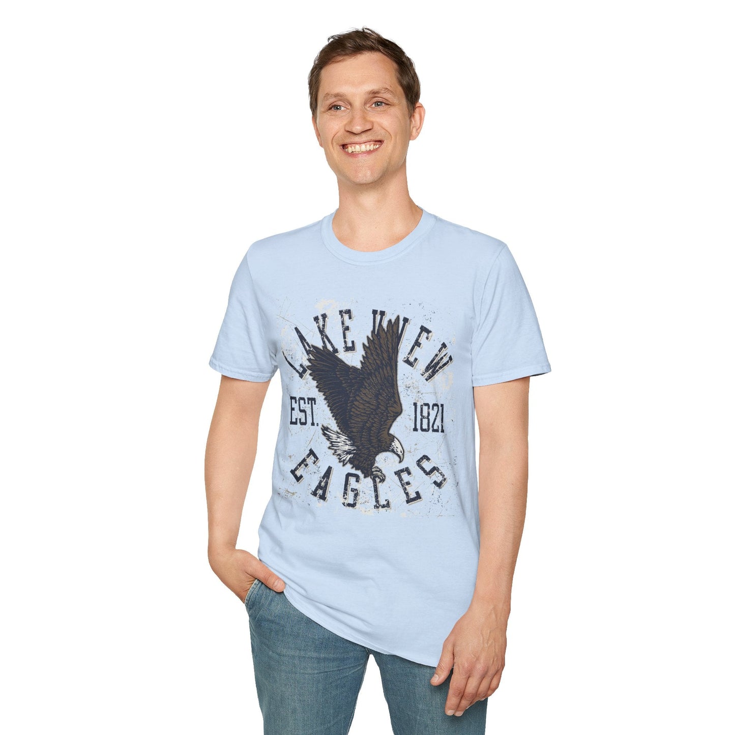 Unisex Art Design T Shirt Graphic Tee Gildan 64000 Softstyle 100 Percent Ring Spun Cotton