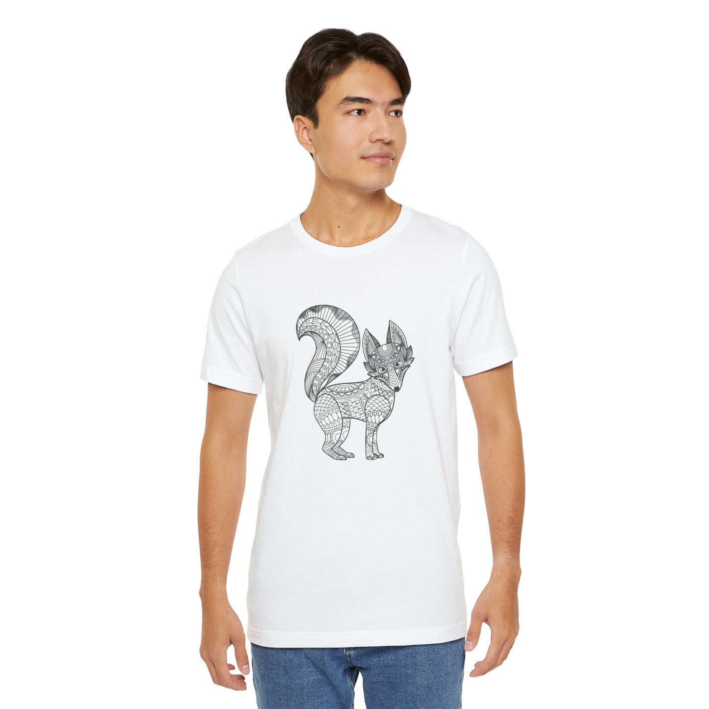 Camiseta unisex con estampado de animales 