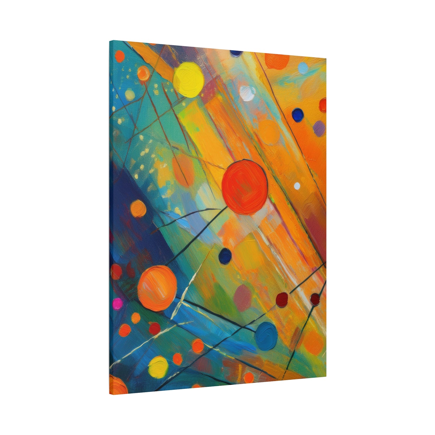 Abstract Oil Painting Print Canvas 20x24,20x30,24x30 24x32,24x36,30x40 32x48,36x48,40x60 Pine-Wood Inner Frame ABS-141