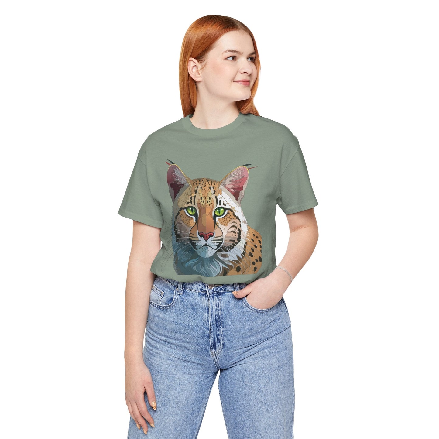 Unisex Animal Shirt With Animals Art Design Tee Wild Animals Shirt For Men Women