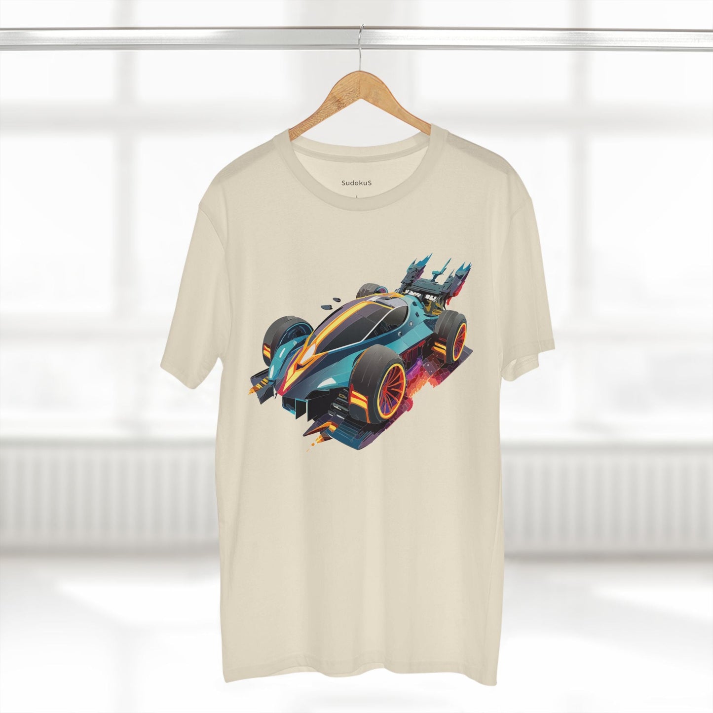 Car Graphic Unisex 100 Cotton Staple Tee 20