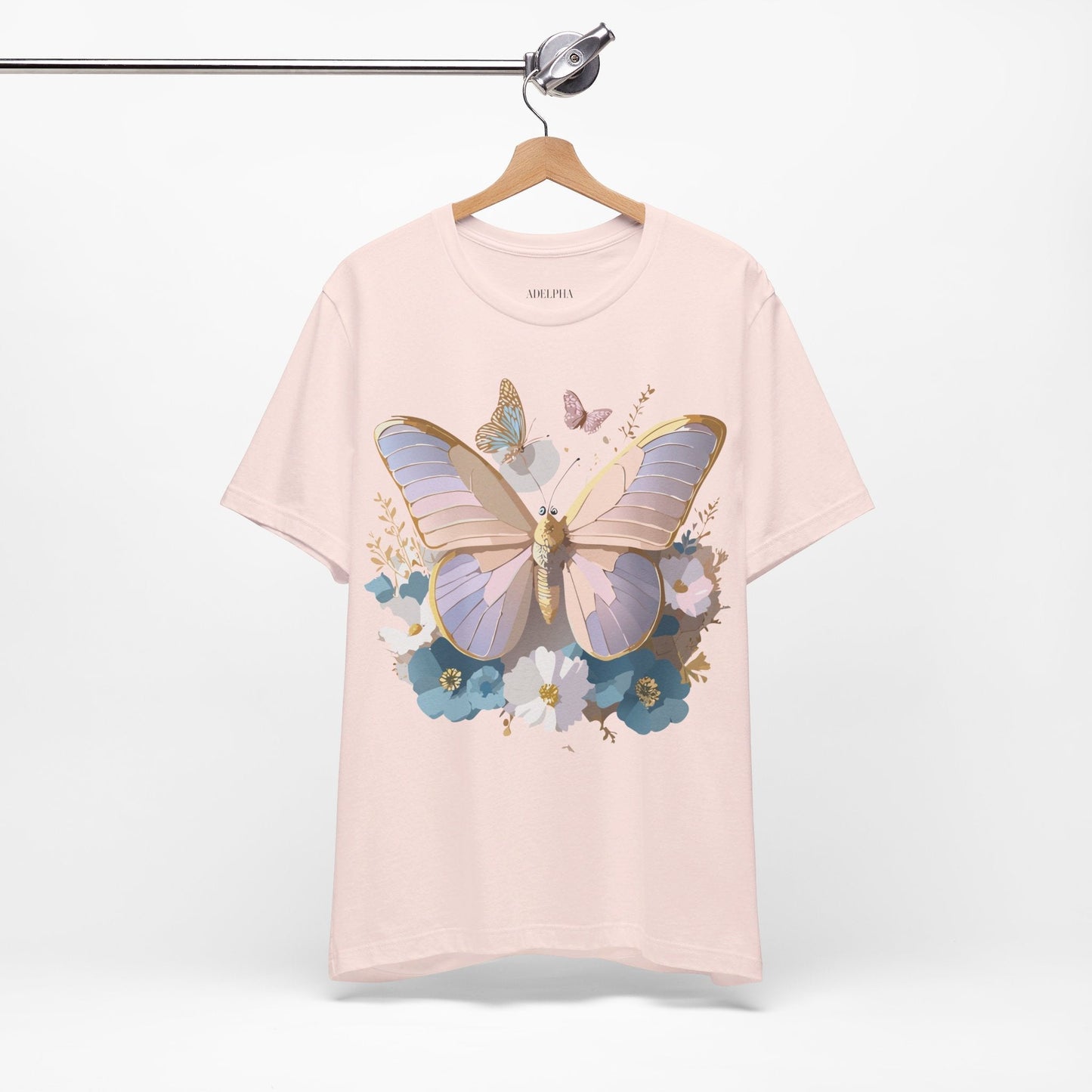 Adelpha Graphic Butterfly Shirt Unisex Jersey Short Sleeve Tee