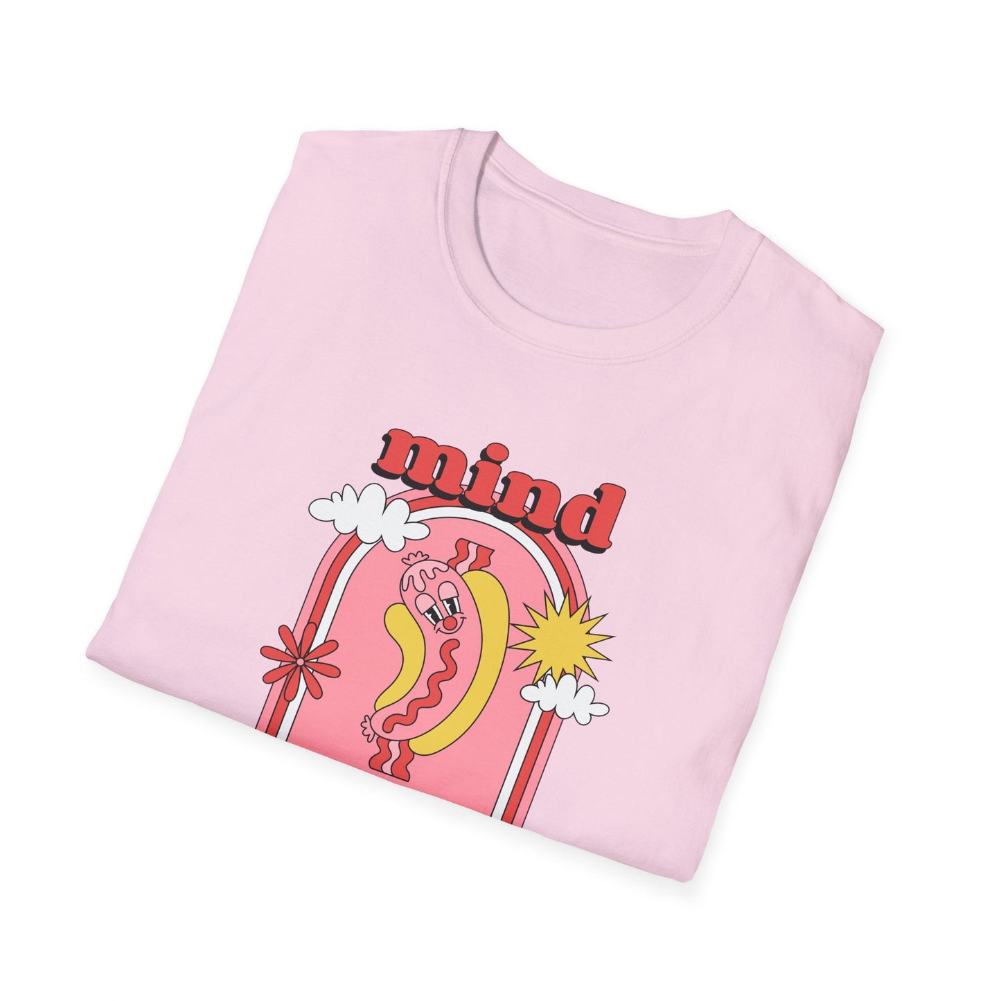Funny Food T Shirt Unisex Softstyle Gildan 64000 100 Percent Ring Spun Cotton Lightweight Comfort