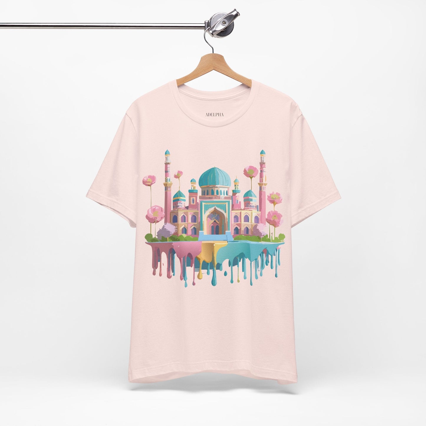 Tourist Shirt With Tashkent Graphic Tee Unisex Jersey Short Sleeve Vintage Inspired Artwork Adelpha