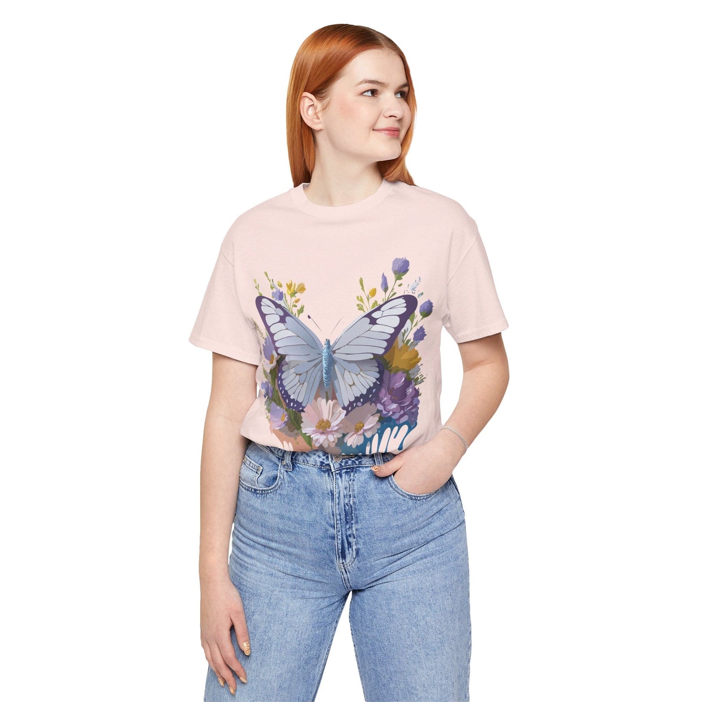 Adelpha Vintage Inspired Graphic Tee Unisex Short Sleeve Shirt