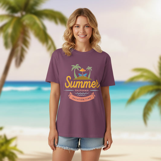 Summer Graphic Unisex 100 Cotton T-Shirts 4