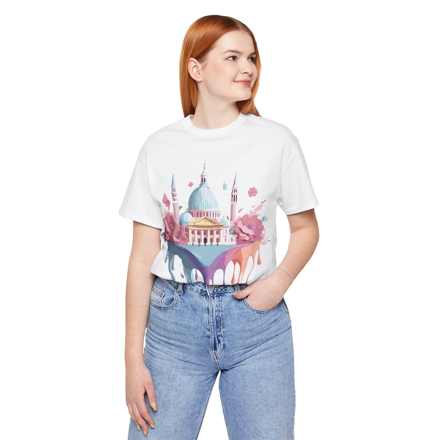 Venice Tourist Shirt Graphic Tee Unisex Adelpha Vintage Inspired Artwork Premium Short Sleeve
