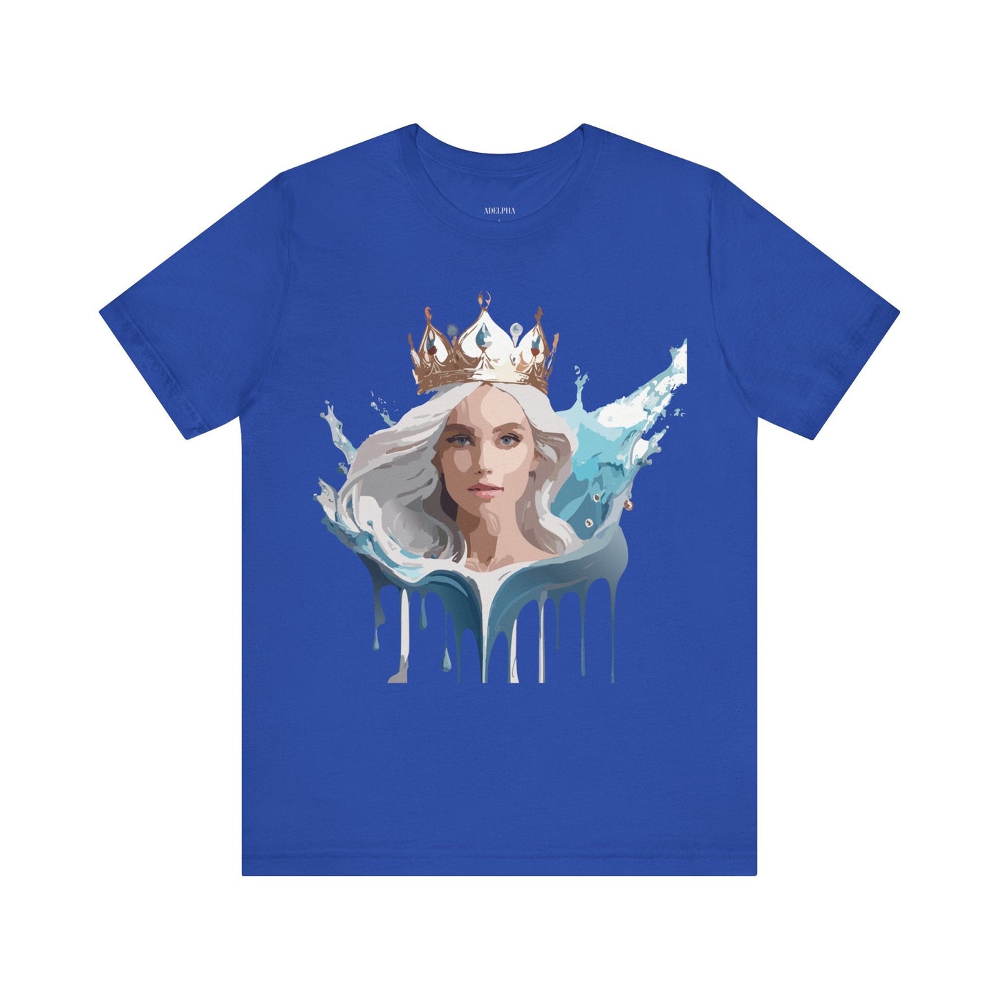 Queen Graphic T Shirt Unisex Jersey Short Sleeve Tee With Vintage Inspired Artwork Adelpha