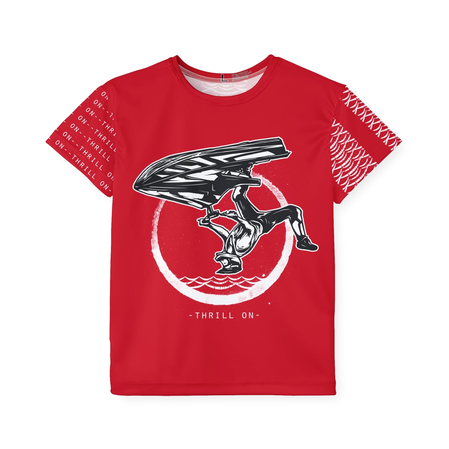 Jet Ski Racing Kids Shirt, MX100 Watersport Kids T-Shirt, Kids Art Design Print Jersey 2