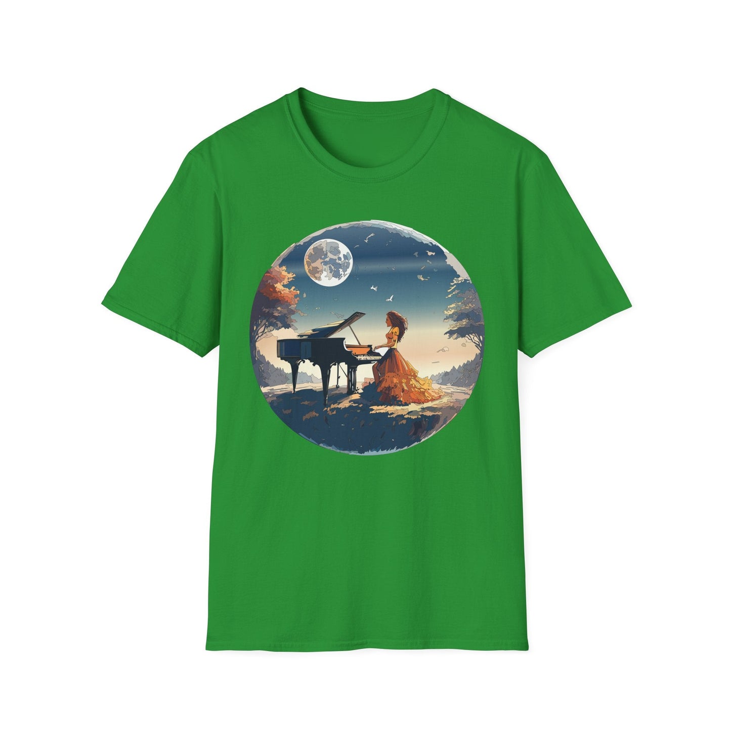 Womens Graphic T Shirt Art Design Gildan Softstyle Tee 100 Percent Ring Spun Cotton Unisex