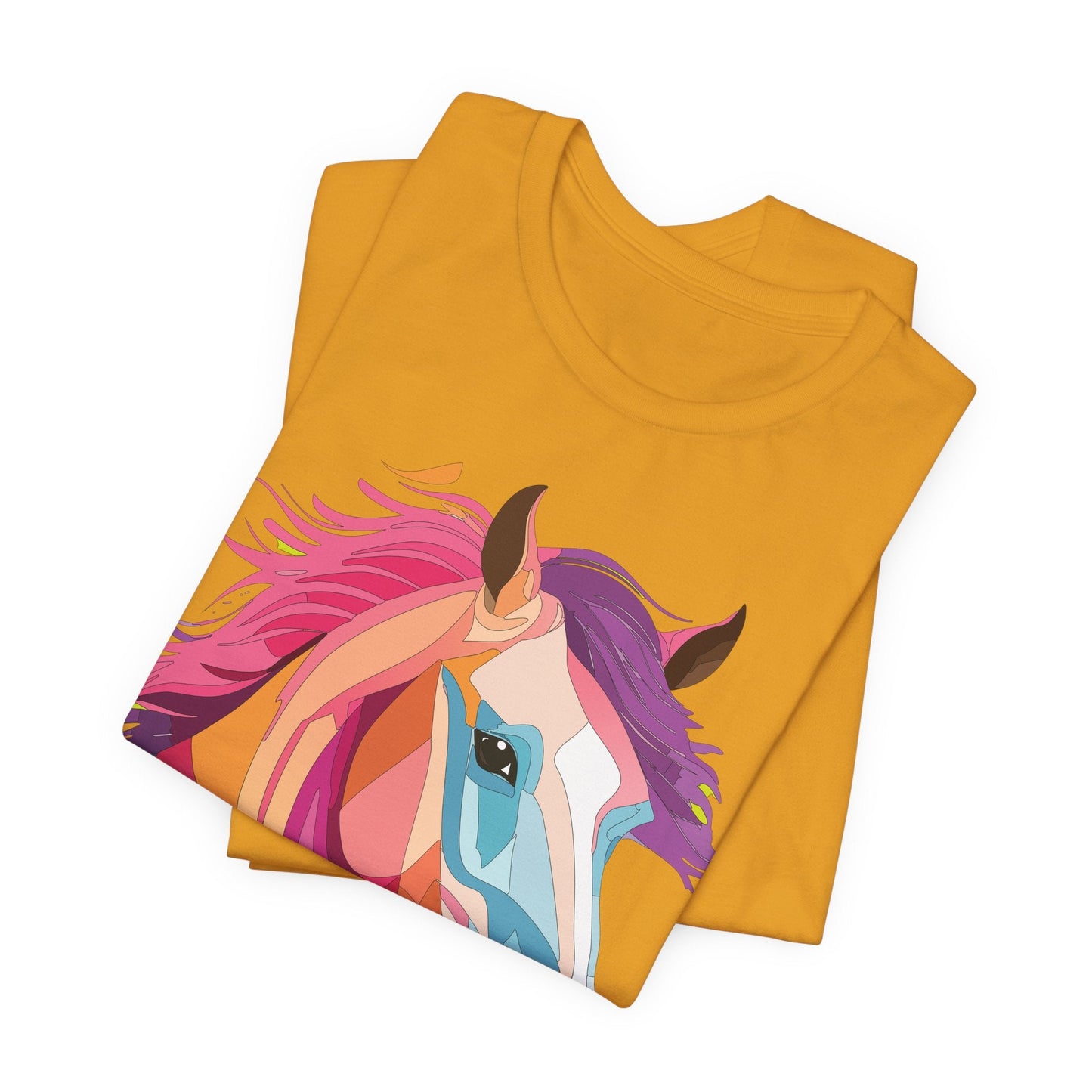 Unisex Animal Shirt Art Design Short Sleeve With Wild Animals Graphic Print Comfort Tee