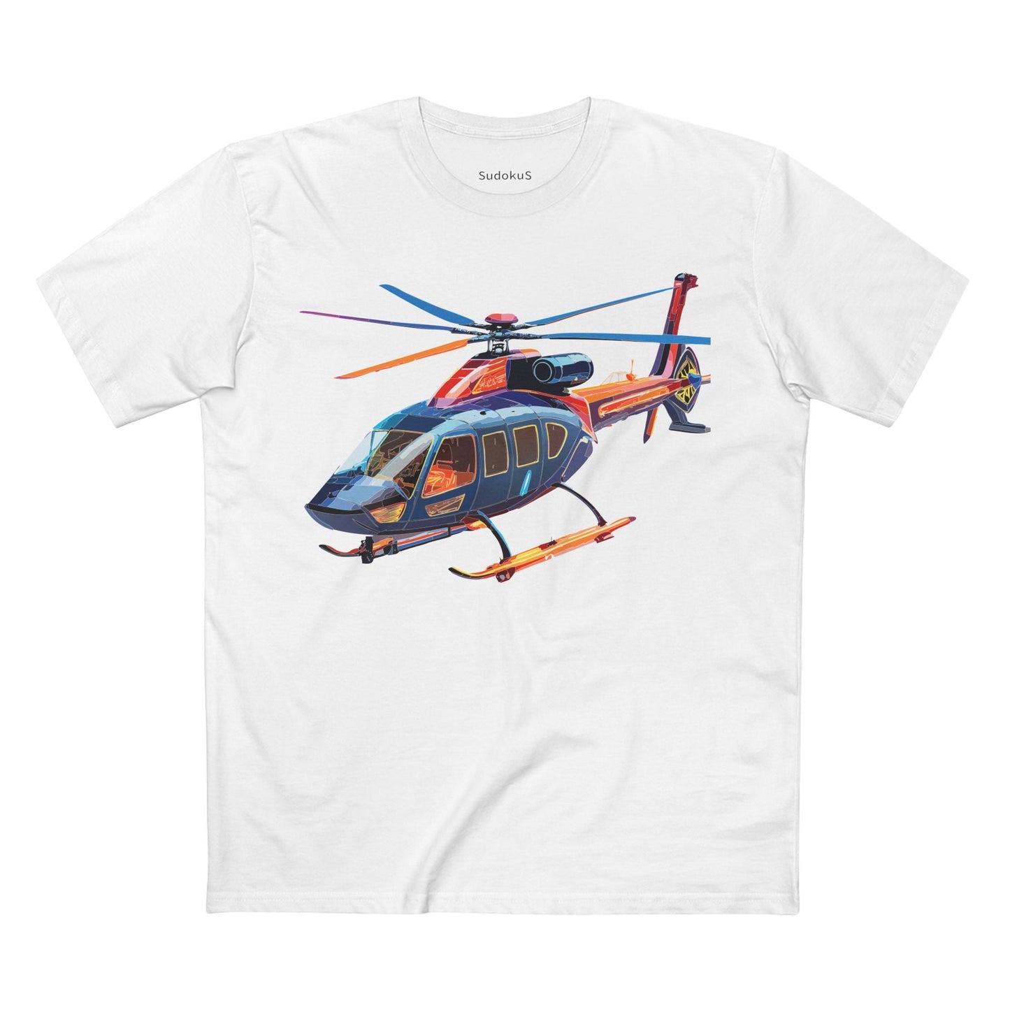 Chopper Graphic Unisex 100 Cotton Staple Tee 9