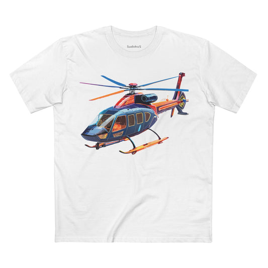 Chopper Graphic Unisex 100 Cotton Staple Tee 9