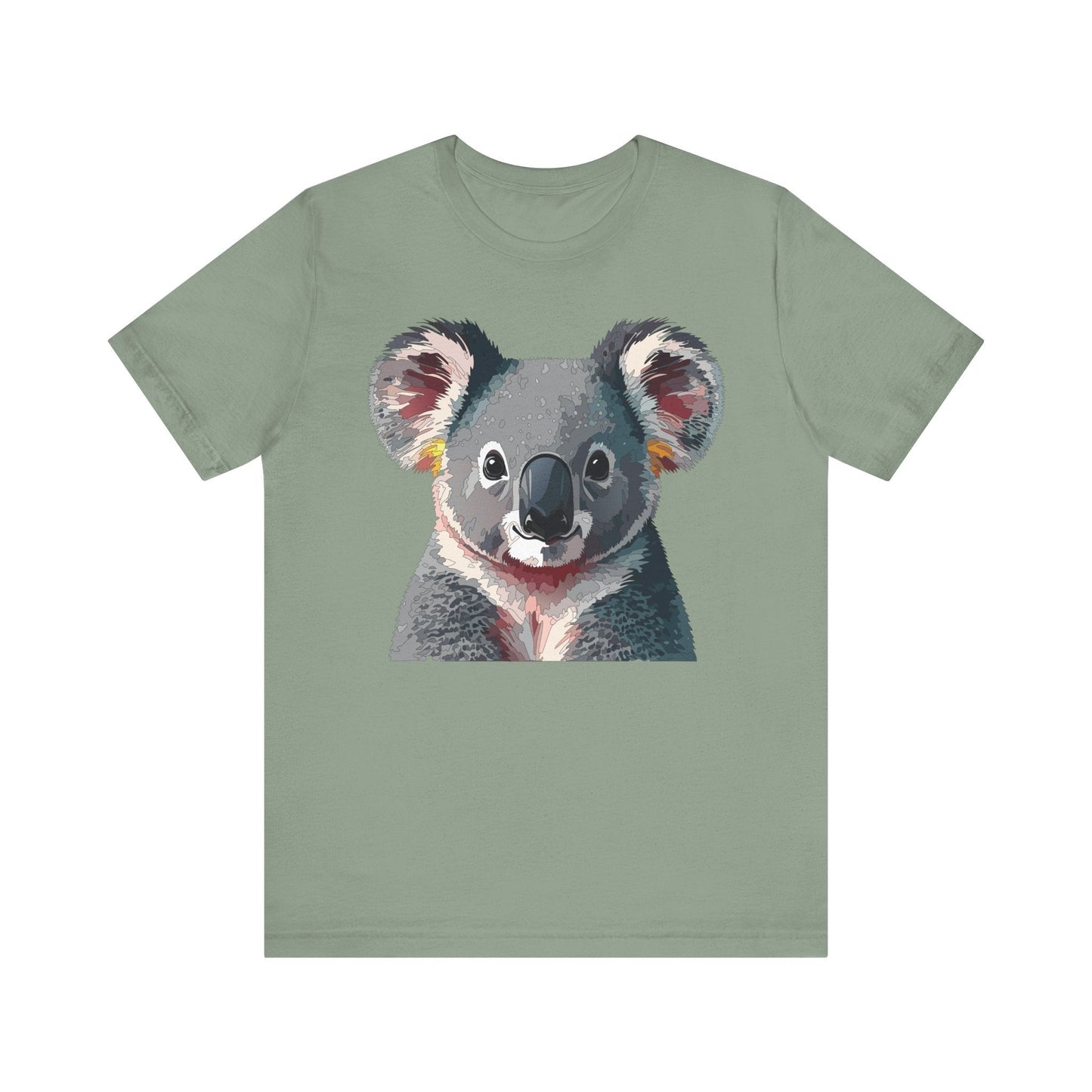 Unisex Animal Print Tee Shirt With Animals Art Design And Wildlife Graphic Comfortable Everyday Wear