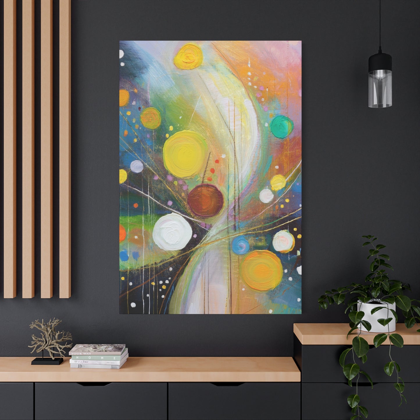 Abstract Oil Painting Print Canvas 20x24,20x30,24x30 24x32,24x36,30x40 32x48,36x48,40x60 Pine-Wood Inner Frame ABS-115