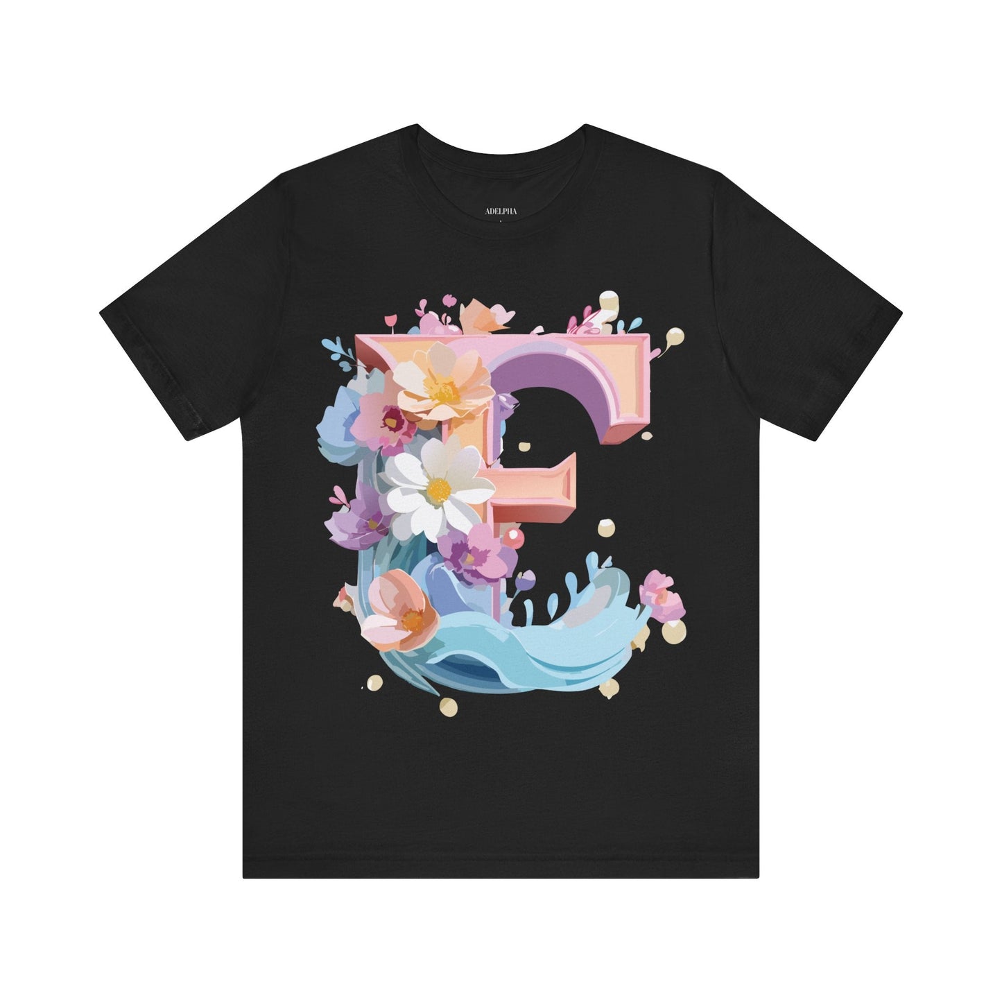 Unisex Letter E Graphic T Shirt By Adelpha Vintage Inspired Artwork Tee For Everyday Wear