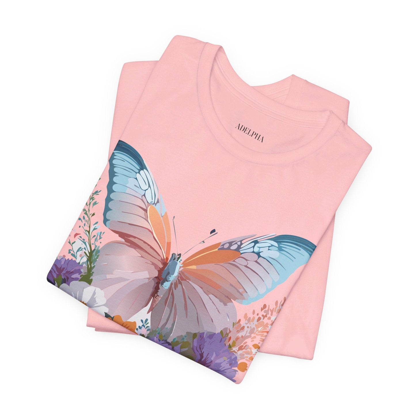 Butterfly Graphic Tee Unisex Jersey Short Sleeve Adelpha Art Design