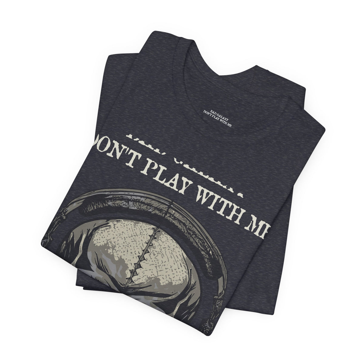 Skull Rock Graphic Unisex Cotton Bella+Canvas Tee with Art Design b46