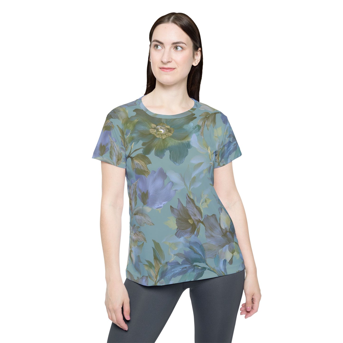 Floral Print Shirt, Shirt with Flowers