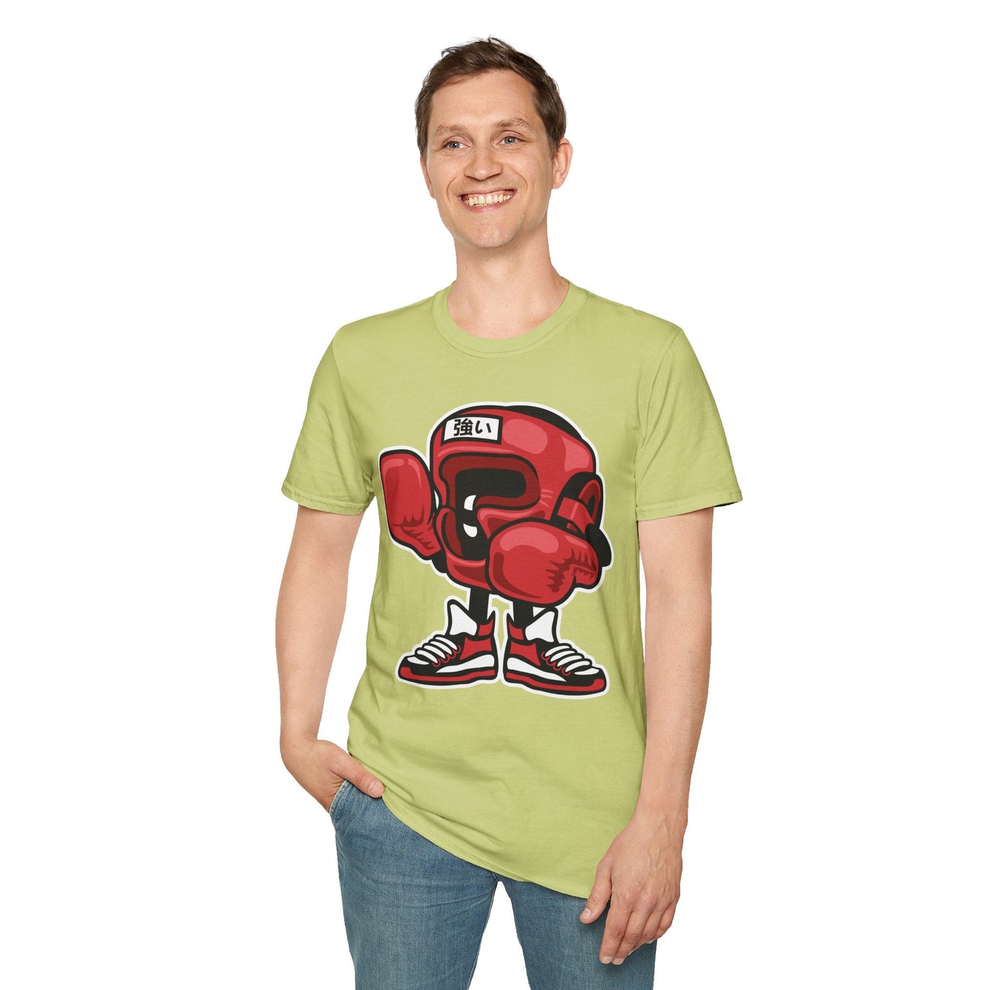 Cartoon T Shirt Unisex Short Sleeve Animation Tee Funny Graphic Tee Gildan Softstyle 64000 Cotton