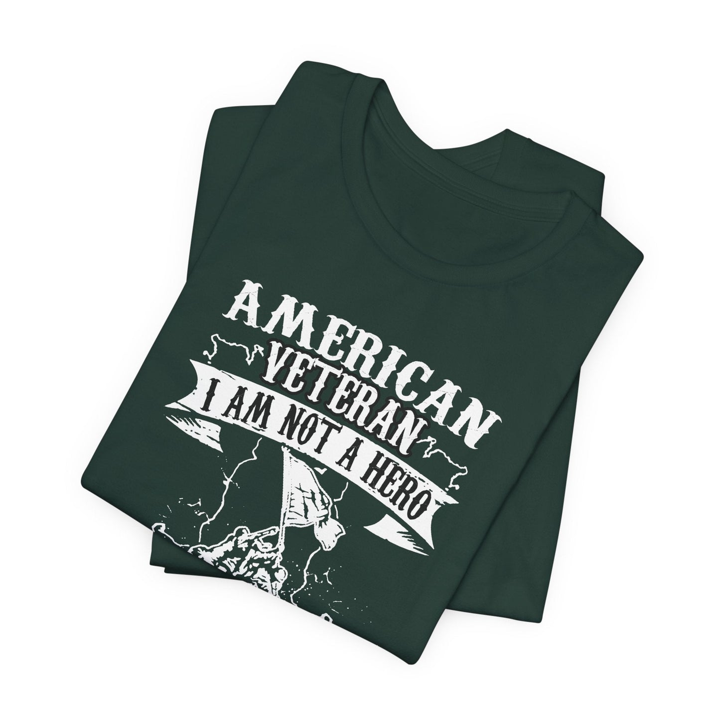 Army Veteran Patriotic Graphic Design Unisex Cotton T-Shirt v53