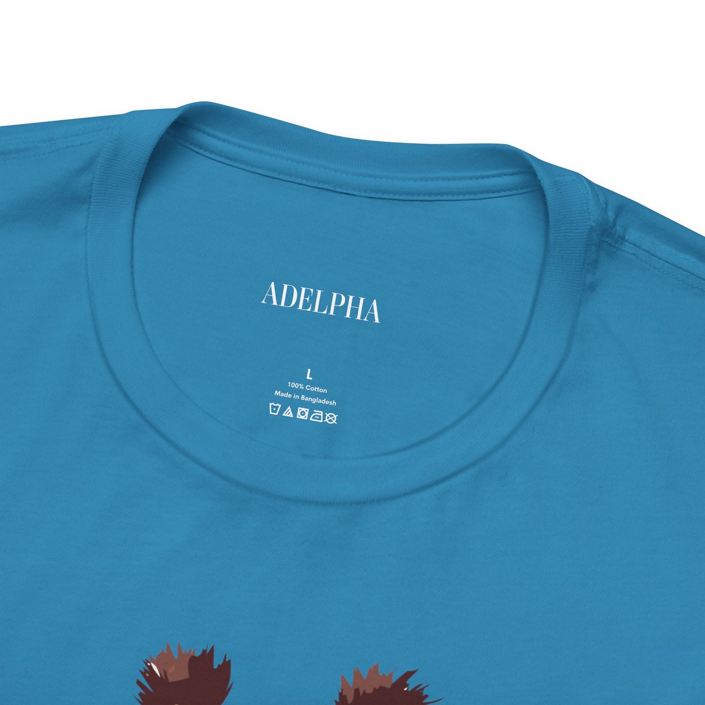 Giraffe Graphic Tee By Adelpha Unisex Short Sleeve Vintage Inspired Art Shirt Premium Quality