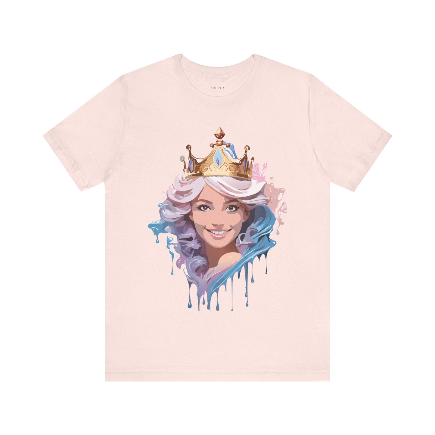 Queen Graphic Tee From Adelpha Vintage Inspired Art Design Unisex Jersey Short Sleeve