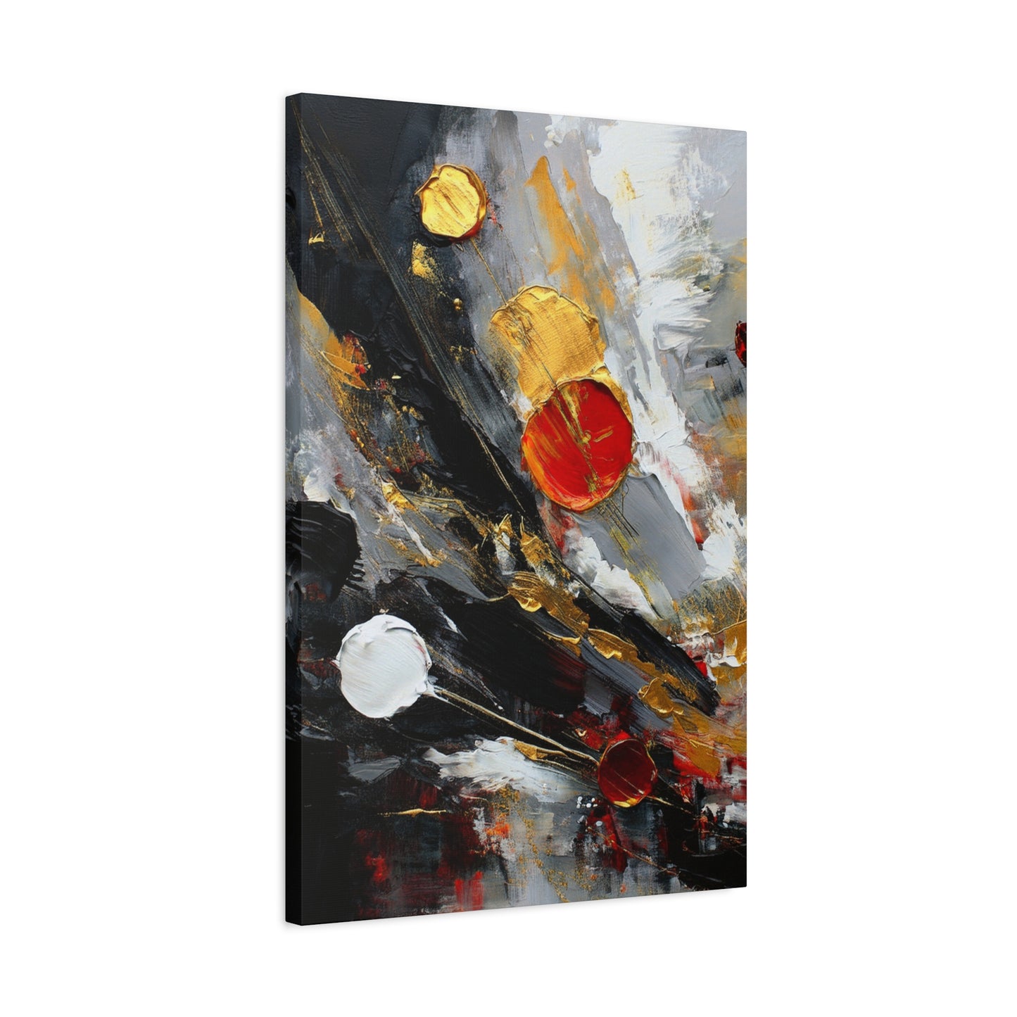 Abstract Oil Painting Print Canvas 20x24,20x30,24x30 24x32,24x36,30x40 32x48,36x48,40x60 Pine-Wood Inner Frame ABS-67