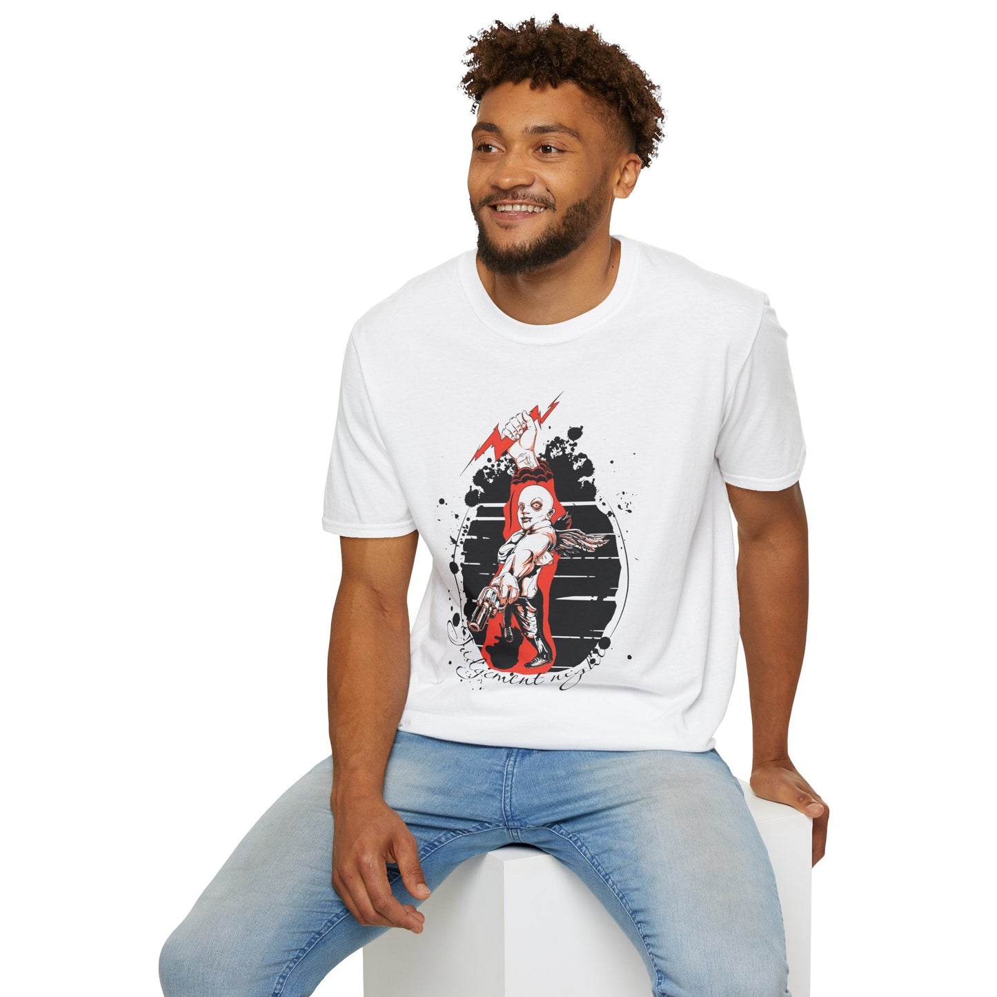 Gildan Softstyle Art Design Graphic Tee Shirt Unisex 100 Percent Ring Spun Cotton