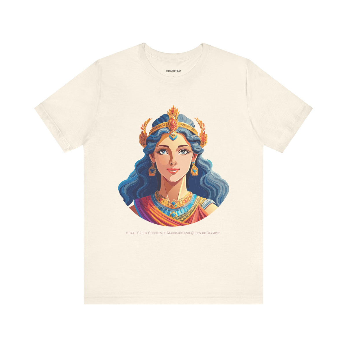 Goddess Graphic Unisex Cotton Bella+Canvas Tee with Hera