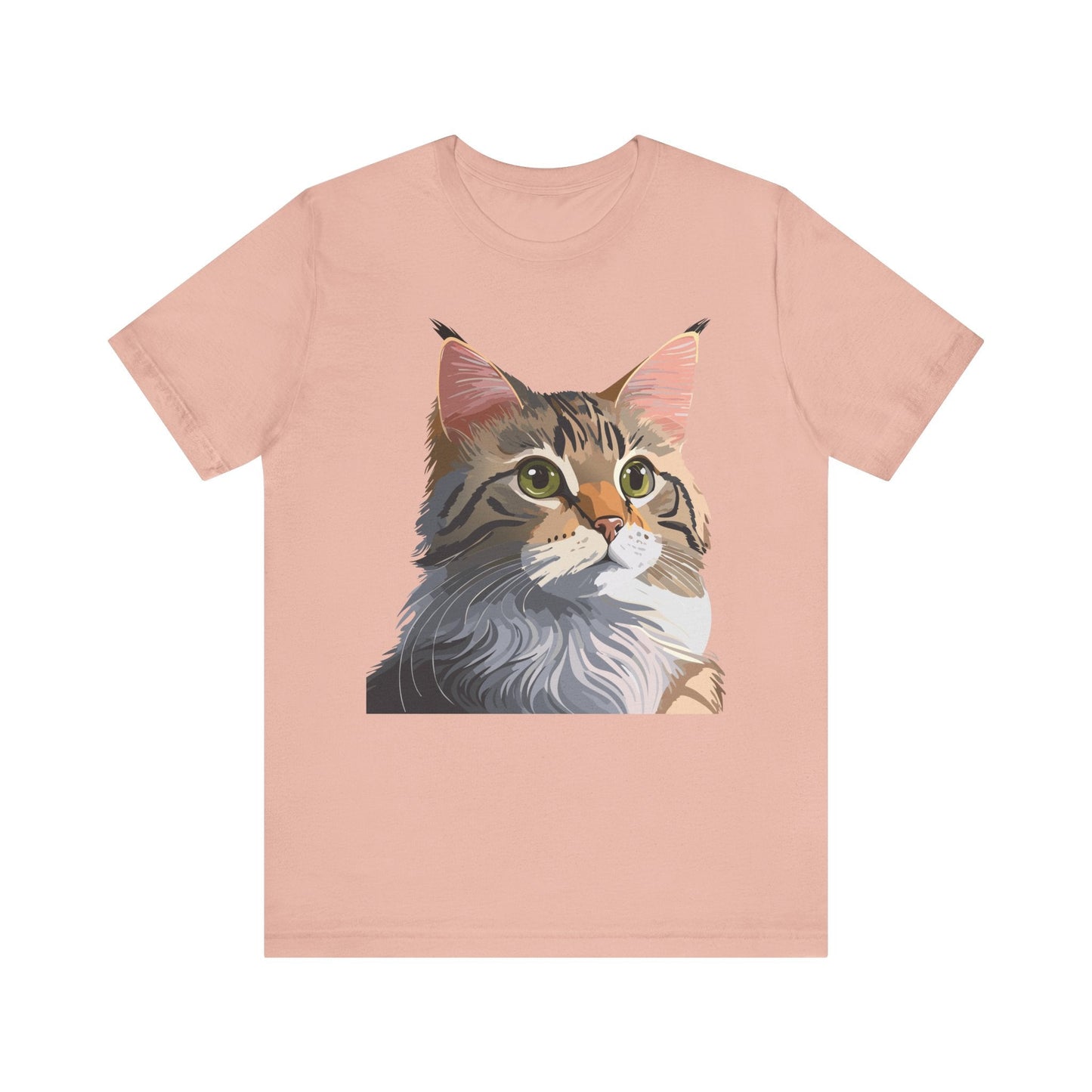 Unisex Animal Shirt Art Design Tee With Wild Animals Short Sleeve Comfort Wear Everyday