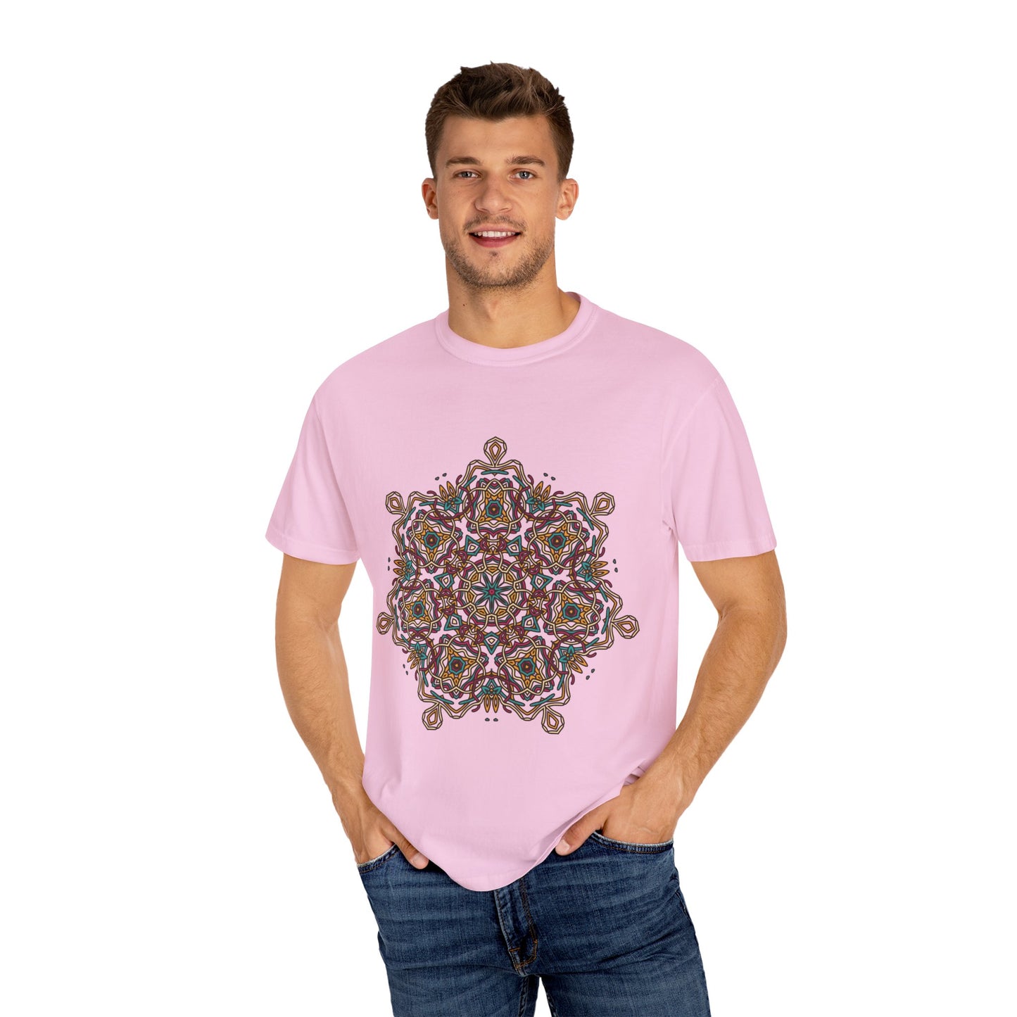 Unisex T-shirt with abstract print