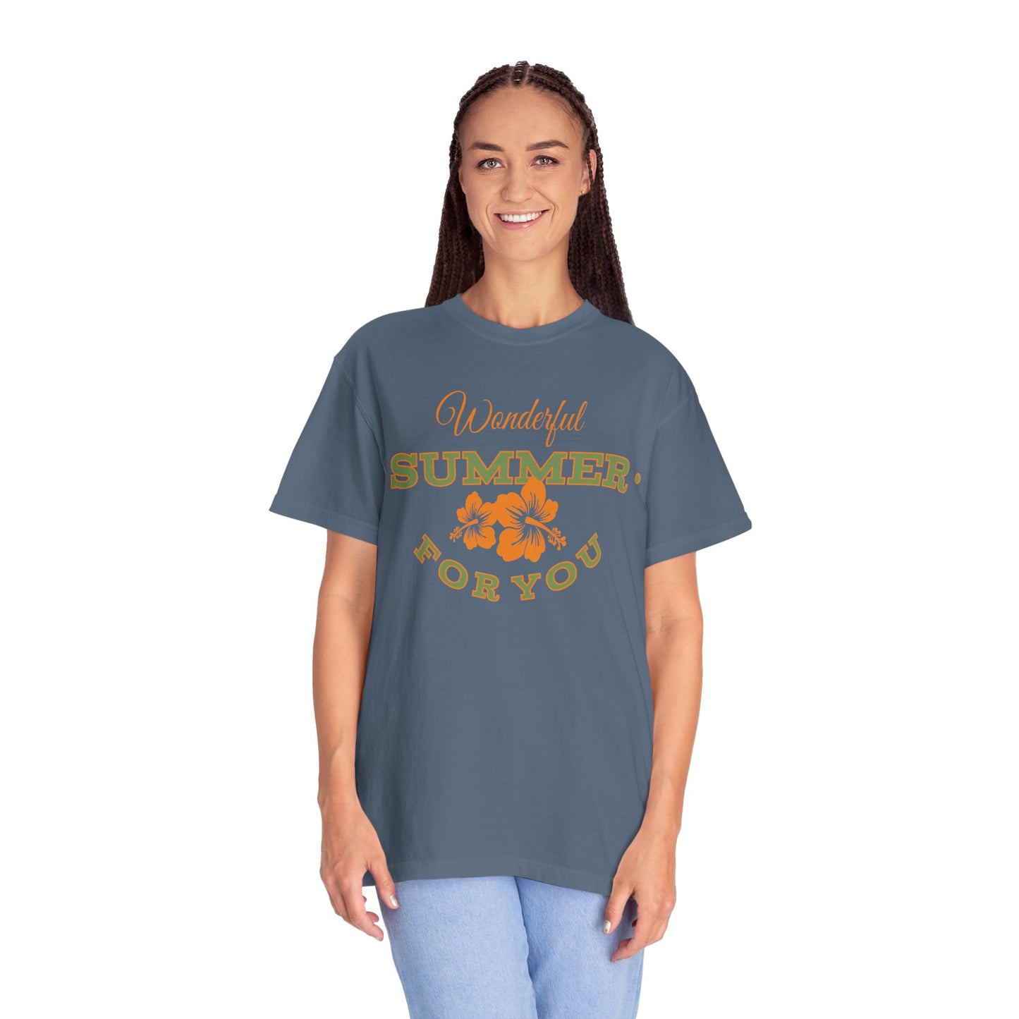 Unisex T-shirt with summer design