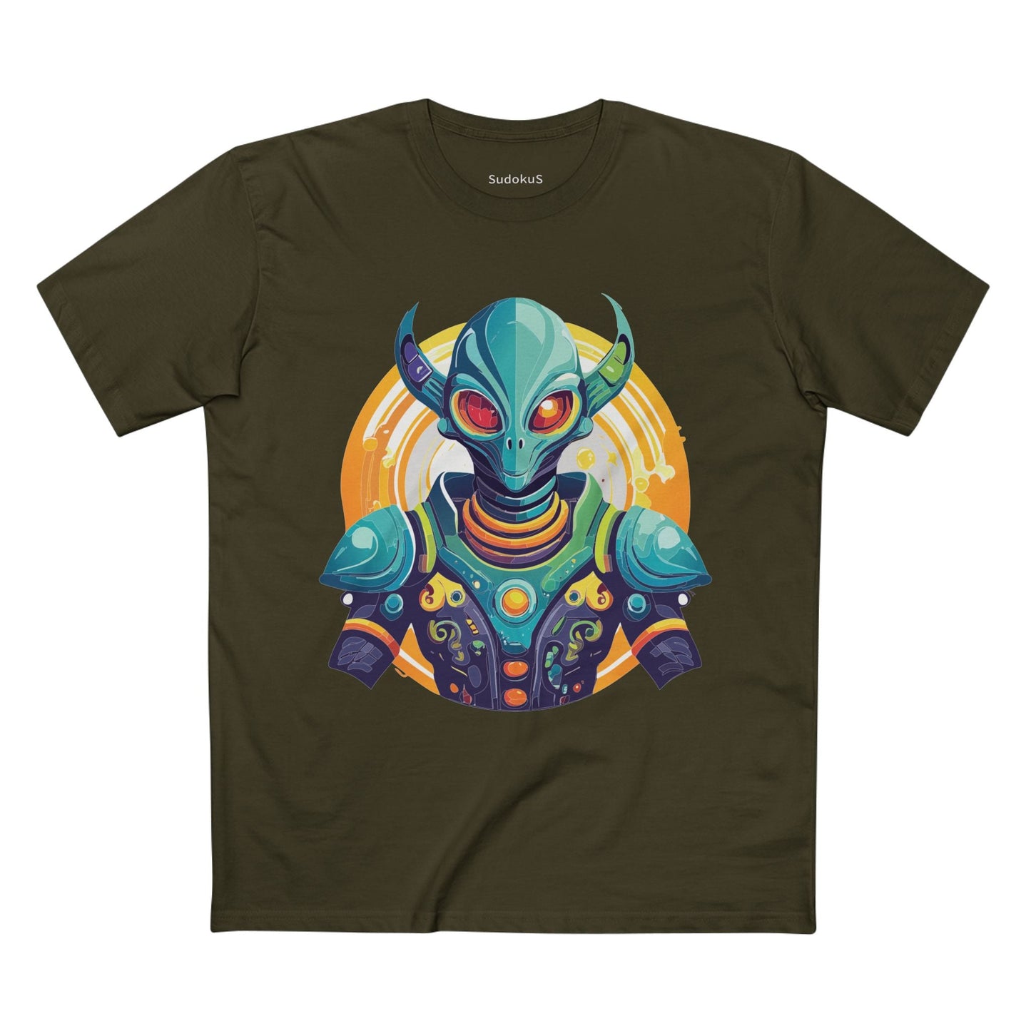 Aliens Graphic Unisex 100 Cotton Staple Tee 21